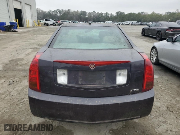 2006 Cadillac CTS with VIN 1G6DM57T660140729, listed as a Copart auction lot 83374934 with 183,117 mi miles and Salvage Title. Bid and sale history available at carsss.com. Image 6.