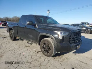 2022 Toyota Tundra SR5 with VIN 5TFLA5DA8NX048418, listed as a Copart auction lot 48406495 with 54,594 mi miles and Salvage title. Bid and sale history available at DreamBid. Image 4.