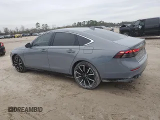 2025 Honda Accord Touring with VIN 1HGCY2F81SA001588, listed as a Copart auction lot 88773825 with 4,899 mi miles and Salvage title. Bid and sale history available at DreamBid. Image 2.
