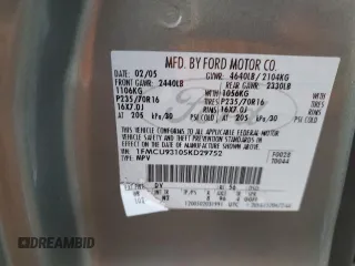 2005 Ford Escape XLT with VIN 1FMCU93105KD29752, listed as a Copart auction lot 73687754 with 199,362 mi miles and Salvage Title. Bid and sale history available at carsss.com. Image 15.