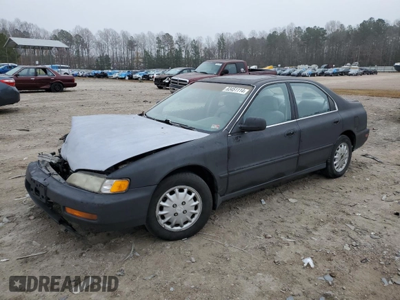 1997 Honda Accord EX with VIN 1HGCD5651VA019340, listed as a Copart auction lot 83451114 with 214,604 mi miles and Salvage Title. Bid and sale history available at DreamBid. Image 1.