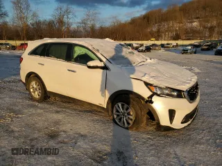 2020 Kia Sorento LX with VIN 5XYPGDA39LG687228, listed as a Copart auction lot 86843204 with 58,971 mi miles and Salvage Title. Bid and sale history available at carsss.com. Image 4.