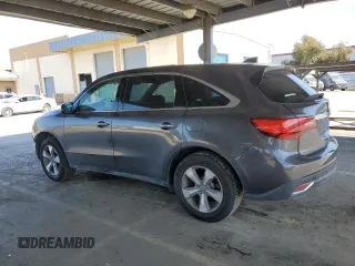 2014 Acura MDX with VIN 5FRYD3H25EB015468, listed as a Copart auction lot 53135115 with 136,477 mi miles and Salvage Title. Bid and sale history available at DreamBid. Image 2.
