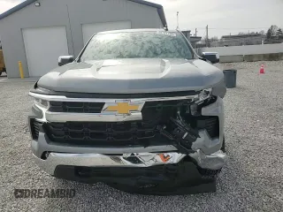 2025 Chevrolet Silverado 1500 LT with VIN 1GCPKKEK4SZ100423, listed as a Copart auction lot 49701795 with 4,134 mi miles and Salvage Title. Bid and sale history available at DreamBid. Image 10.