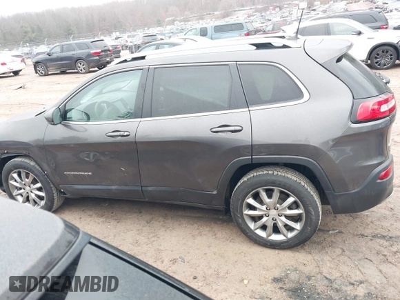 2018 Jeep Cherokee Limited with VIN 1C4PJMDXXJD502325, listed as a IAAI auction lot 41678953 with 52,951 mi miles. Bid and sale history available at carsss.com. Image 14.