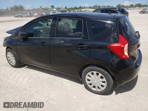 2015 Nissan Note S Plus with VIN 3N1CE2CP6FL442430, listed as a Copart auction lot 62165975 with 98,659 mi miles and Salvage title. Bid and sale history available at DreamBid. Image 2.