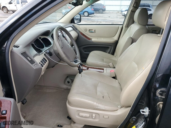 2004 Toyota Highlander with VIN JTEEP21A240058777, listed as a Copart auction lot 43448685 with 83,055 mi miles and Clean Title. Bid and sale history available at carsss.com. Image 7.