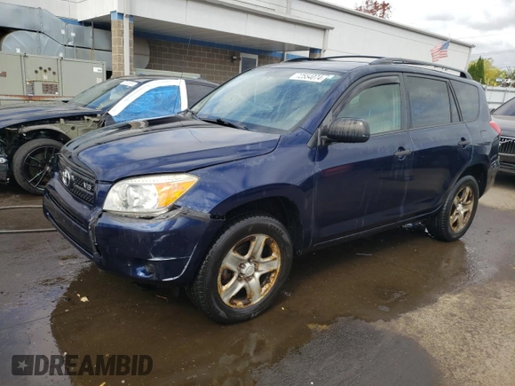 2007 Toyota RAV4 with VIN JTMBK35V575037535, listed as a Copart auction lot 72554074 with 167,443 mi miles and Salvage Title. Bid and sale history available at carsss.com. Image 1.