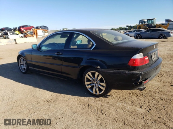 2004 BMW 3 Series 330Ci with VIN WBABD53474PL10424, listed as a Copart auction lot 69844354 with 140,539 mi miles and Salvage Title. Bid and sale history available at carsss.com. Image 2.
