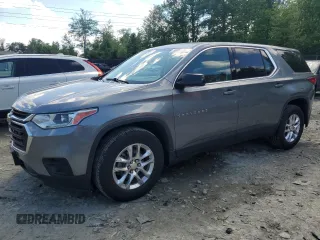 2018 Chevrolet Traverse LS with VIN 1GNERFKW9JJ276499, listed as a Copart auction lot 56007095 with 69,202 mi miles and Salvage title. Bid and sale history available at DreamBid. Image 1.