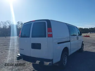 2021 Chevrolet Express Cargo with VIN 1GCWGAF7XM1205308, listed as a IAAI auction lot 41829936 with 64,548 mi miles and . Bid and sale history available at DreamBid. Image 4.
