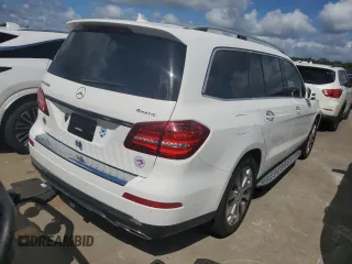 2017 Mercedes-Benz GLS 450 with VIN 4JGDF6EE8HA897075, listed as a Copart auction lot 74218194 with Not Provided miles and Salvage Title. Bid and sale history available at DreamBid. Image 3.