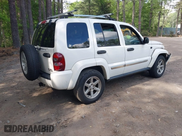 2006 Jeep Liberty Limited with VIN 1J4GL58K06W210025, listed as a IAAI auction lot 42189823 with 211,182 mi miles. Bid and sale history available at carsss.com. Image 4.