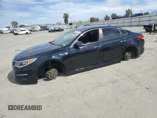 2017 Kia Optima LX with VIN 5XXGT4L35HG131745, listed as a Copart auction lot 52589655 with 59,430 mi miles and Salvage title. Bid and sale history available at DreamBid. Image 1.