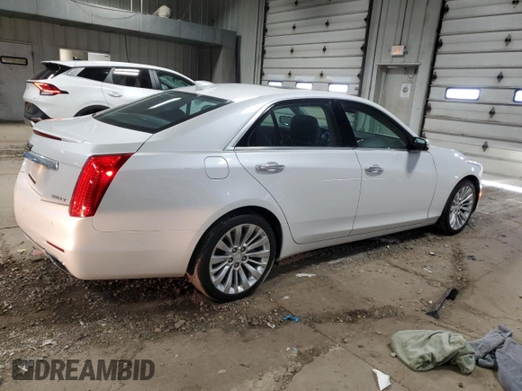 2015 Cadillac CTS Luxury AWD with VIN 1G6AX5SX8F0117862, listed as a Copart auction lot 50394875 with 74,696 mi miles and Clean title. Bid and sale history available at DreamBid. Image 3.