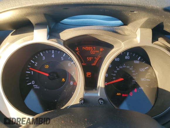 2014 Nissan Juke Nismo with VIN JN8AF5MR0ET350375, listed as a Copart auction lot 89321925 with 149,857 mi miles and Salvage Title. Bid and sale history available at DreamBid. Image 9.