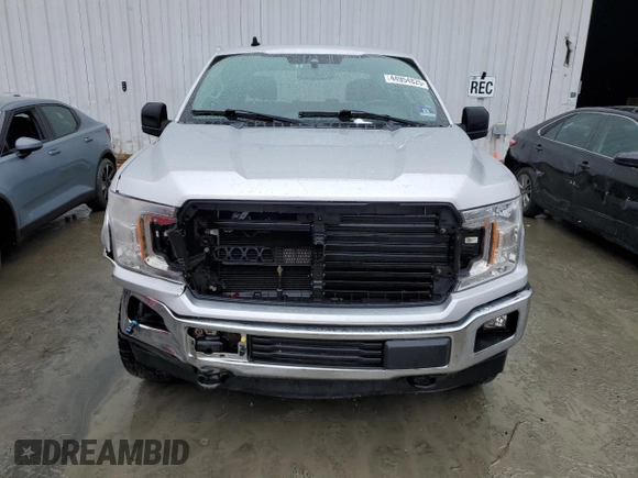 2019 Ford F-150 XL with VIN 1FTEW1EB6KFC11286, listed as a Copart auction lot 44954825 with 105,779 mi miles and Salvage Title. Bid and sale history available at carsss.com. Image 5.