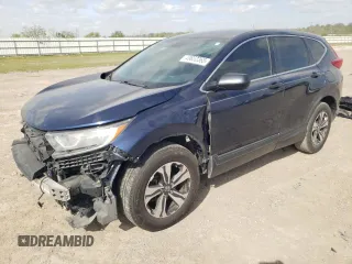 2018 Honda CR-V LX with VIN 5J6RW5H37JL001626, listed as a Copart auction lot 49652365 with 108,566 mi miles and Salvage Title. Bid and sale history available at carsss.com. Image 1.