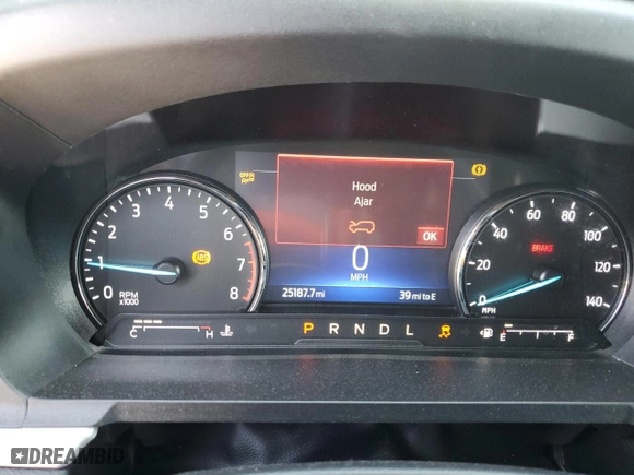 2022 Ford Explorer XLT with VIN 1FMSK7DH9NGB60710, listed as a Copart auction lot 51952045 with 25,187 mi miles and Salvage Title. Bid and sale history available at carsss.com. Image 9.