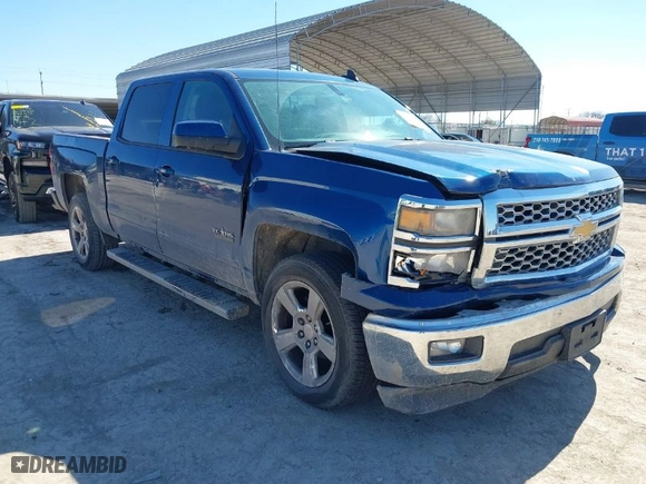 2015 Chevrolet Silverado 1500 LT with VIN 3GCPCREC0FG358362, listed as a IAAI auction lot 41654405 with 200,618 mi miles. Bid and sale history available at carsss.com. Image 1.