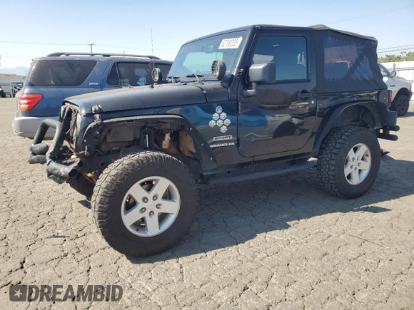 2017 Jeep Wrangler Sport z VIN 1C4GJWAG4HL753650, wystawiony jako Copart lot #62790205 z przebiegiem 52 550 mil mil oraz Szkoda całkowita • Salvage title. Historia ofert i sprzedaży dostępna na DreamBid. Obrazek 1.
