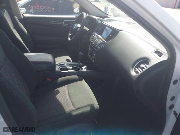 2018 Nissan Pathfinder SV with VIN 5N1DR2MM7JC635096, listed as a IAAI auction lot 41744307 with 76,030 mi miles. Bid and sale history available at carsss.com. Image 5.