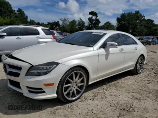 2014 Mercedes-Benz CLS-Class CLS 550 with VIN WDDLJ7DB4EA129719, listed as a Copart auction lot 69181334 with 103,547 mi miles and Salvage Title. Bid and sale history available at carsss.com. Image 1.