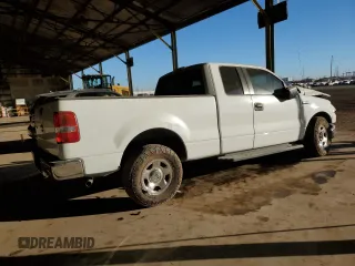 2007 Ford F-150 STX with VIN 1FTRX12W87FB32957, listed as a Copart auction lot 41818135 with 180,590 mi miles and Salvage Title. Bid and sale history available at DreamBid. Image 3.