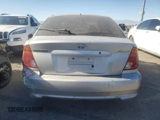 2003 Hyundai Accent GL with VIN KMHCG35C73U263320, listed as a Copart auction lot 88956145 with 191,208 mi miles and Salvage Title. Bid and sale history available at carsss.com. Image 6.