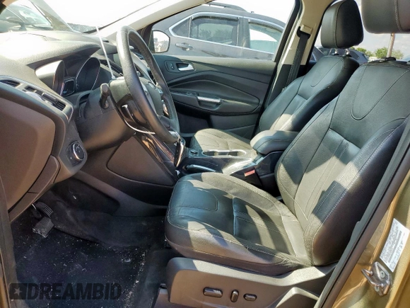 2013 Ford Escape Titanium with VIN 1FMCU0J90DUB95476, listed as a Copart auction lot 58769105 with 96,638 mi miles and Salvage title. Bid and sale history available at DreamBid. Image 7.