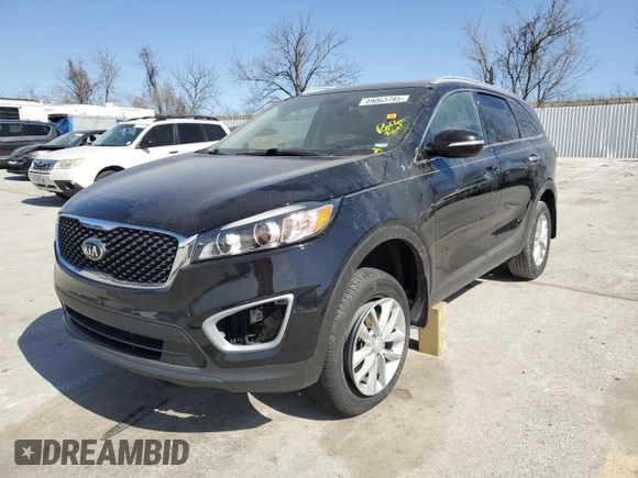 2018 Kia Sorento LX with VIN 5XYPG4A38JG372465, listed as a Copart auction lot 49063795 with 95,432 mi miles and Salvage Title. Bid and sale history available at carsss.com. Image 1.