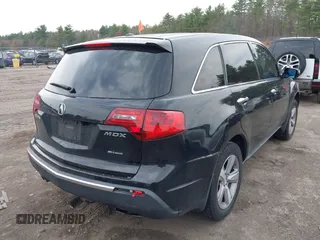 2012 Acura MDX Tech Pkg with VIN 2HNYD2H34CH504708, listed as a IAAI auction lot 42113263 with 161,067 mi miles. Bid and sale history available at carsss.com. Image 4.
