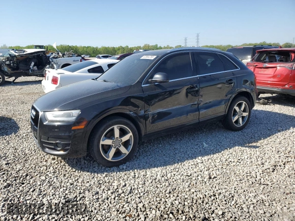 2015 Audi Q3 2.0T Premium Plus with VIN WA1EFCFS3FR004735, listed as a Copart auction lot 52884755 with 139,031 mi miles and Salvage Title. Bid and sale history available at carsss.com. Image 1.