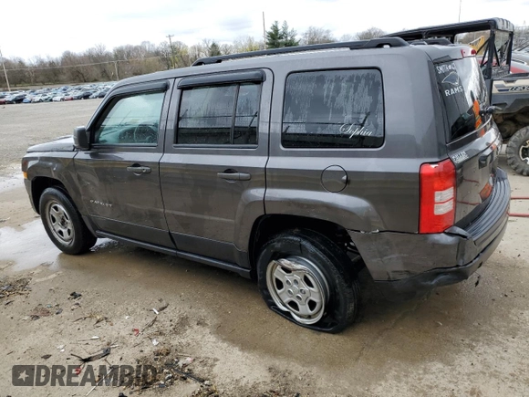 2016 Jeep Patriot Sport with VIN 1C4NJPBB5GD755433, listed as a Copart auction lot 49099085 with 108,179 mi miles and Salvage title. Bid and sale history available at DreamBid. Image 2.