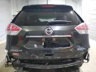 2016 Nissan Rogue SV with VIN KNMAT2MV5GP644107, listed as a Copart auction lot 51036385 with 35,066 mi miles and Salvage Title. Bid and sale history available at DreamBid. Image 6.