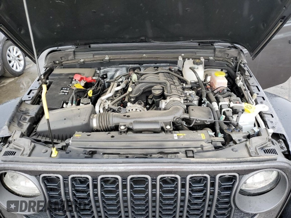 2024 Jeep Wrangler Willys with VIN 1C4PJXAG6RW368774, listed as a Copart auction lot 48961045 with 1,191 mi miles and Salvage title. Bid and sale history available at DreamBid. Image 11.