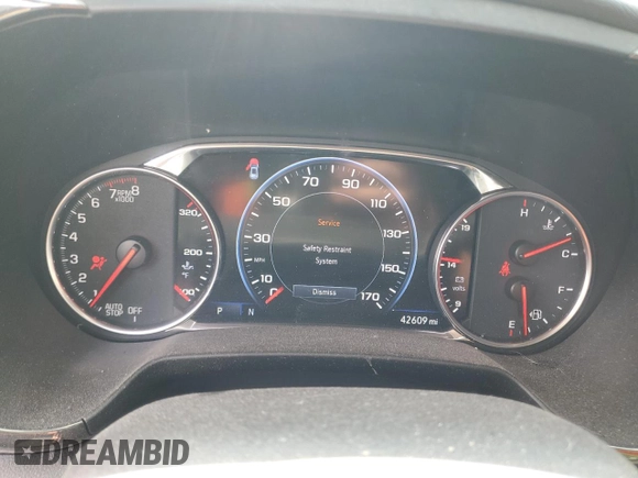 2021 Chevrolet Blazer RS with VIN 3GNKBKRS0MS544376, listed as a Copart auction lot 55801965 with 42,609 mi miles and Clean title. Bid and sale history available at DreamBid. Image 9.