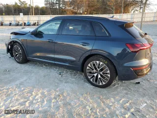 2024 Audi Q8 e-tron Premium Plus with VIN WA15AAGE3RB052230, listed as a Copart auction lot 85685314 with 9,250 mi miles and Salvage Title. Bid and sale history available at carsss.com. Image 2.