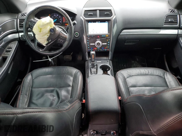 2018 Ford Explorer Sport with VIN 1FM5K8GT3JGB42670, listed as a Copart auction lot 45348975 with 165,119 mi miles and Salvage title. Bid and sale history available at DreamBid. Image 8.