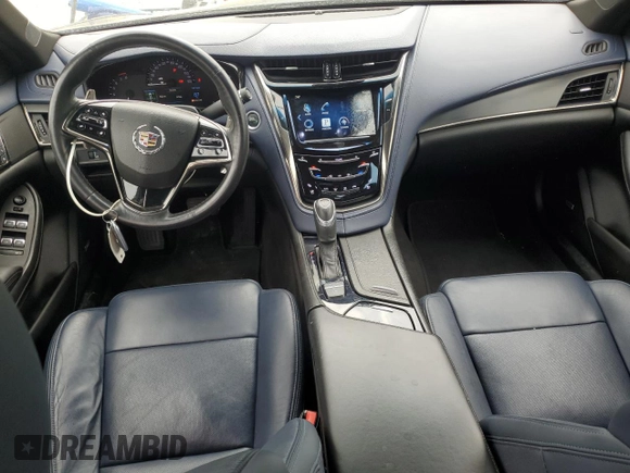 2014 Cadillac CTS Luxury AWD with VIN 1G6AX5S35E0190361, listed as a Copart auction lot 54497655 with 32,664 mi miles and Salvage title. Bid and sale history available at DreamBid. Image 8.
