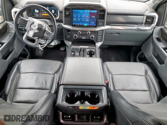 2021 Ford F-150 XL with VIN 1FTEW1C56MKD57257, listed as a Copart auction lot 51836915 with 109,269 mi miles and Salvage title. Bid and sale history available at DreamBid. Image 8.