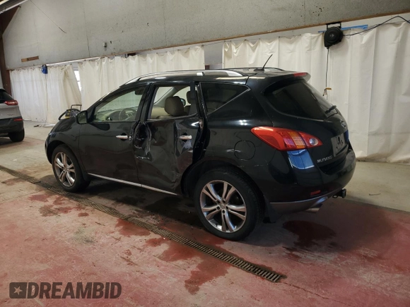 2009 Nissan Murano S with VIN JN8AZ18W49W100268, listed as a Copart auction lot 51925865 with 184,121 mi miles and Salvage Title. Bid and sale history available at carsss.com. Image 2.