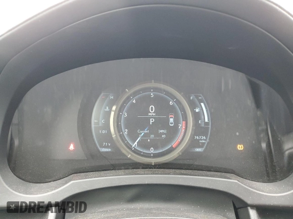 2018 Lexus IS with VIN JTHC81D29J5027191, listed as a Copart auction lot 54047035 with 76,726 mi miles and Clean Title. Bid and sale history available at carsss.com. Image 9.