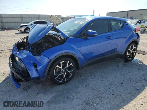 2021 Toyota C-HR LE with VIN JTNKHMBX7M1107111, listed as a Copart auction lot 47360895 with 69,964 mi miles and Non Repairable. Bid and sale history available at DreamBid. Image 1.