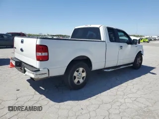 2007 Ford F-150 STX with VIN 1FTRX12W07FB65483, listed as a Copart auction lot 53343795 with 211,803 mi miles and Salvage Title. Bid and sale history available at DreamBid. Image 3.