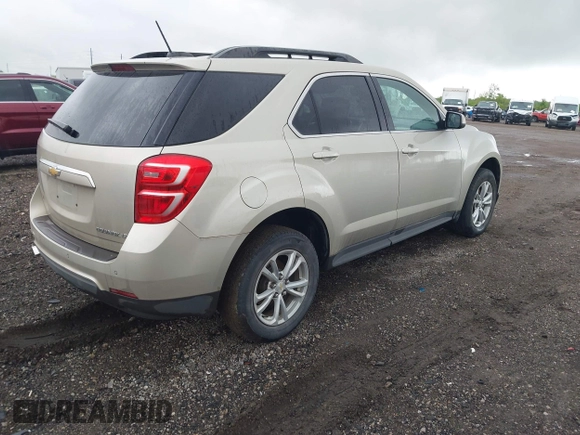 2016 Chevrolet Equinox LT with VIN 1GNALCEK0GZ102001, listed as a IAAI auction lot 42261818 with 167,973 mi miles and . Bid and sale history available at DreamBid. Image 4.