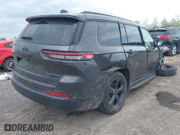 2022 Jeep Grand Cherokee Limited с VIN 1C4RJKBG6N8557384, выставлен на аукционе IAAI как лот 42251711 с пробегом 57 727 миль миль и . История ставок и продаж доступна на DreamBid. Изображение 4.