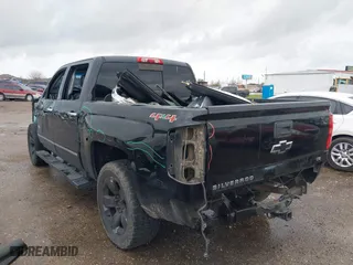 2015 Chevrolet Silverado 1500 LTZ with VIN 3GCUKSEC3FG399002, listed as a IAAI auction lot 41546823 with 167,983 mi miles. Bid and sale history available at carsss.com. Image 3.