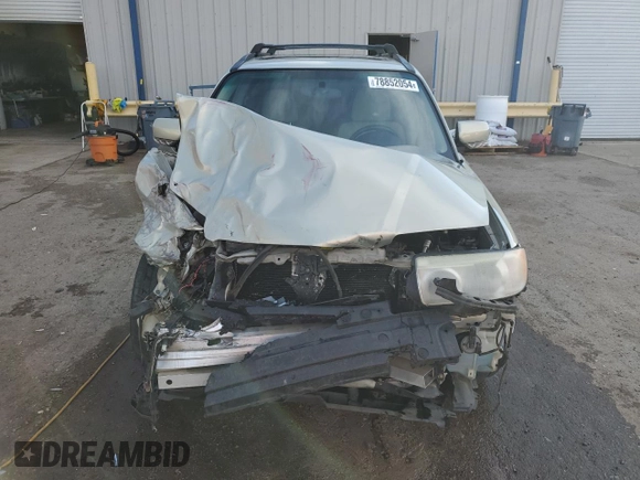 2006 Subaru Forester 2.5 X w/Premium Pkg with VIN JF1SG65606H742497, listed as a Copart auction lot 78852054 with 0 mi miles and Salvage Title. Bid and sale history available at carsss.com. Image 5.