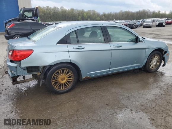 2009 Chrysler Sebring Touring *Ltd Avail* with VIN 1C3LC56D99N544979, listed as a Copart auction lot 54410575 with 130,455 mi miles and Salvage Title. Bid and sale history available at carsss.com. Image 3.